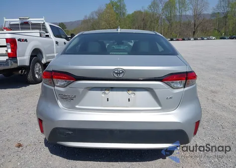 2021 Toyota Corolla Le from USA, damaged, VIN 5YFEPMAE2MP246076